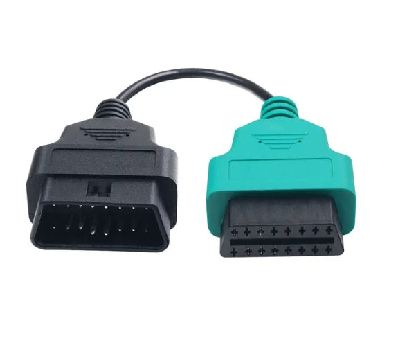 FiatECUScan OBD2 Adapter Cable Kit – 6-Lead Diagnostic Set OBD2 Diagnostic Adapter Oasis Select Green