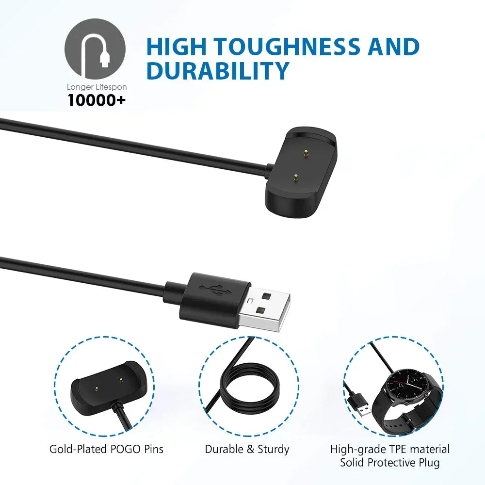 USB Charger Dock for Amazfit T-Rex Pro, GTS 2, GTR 2 & Zepp E Smartwatch Charger Dock Oasis Select