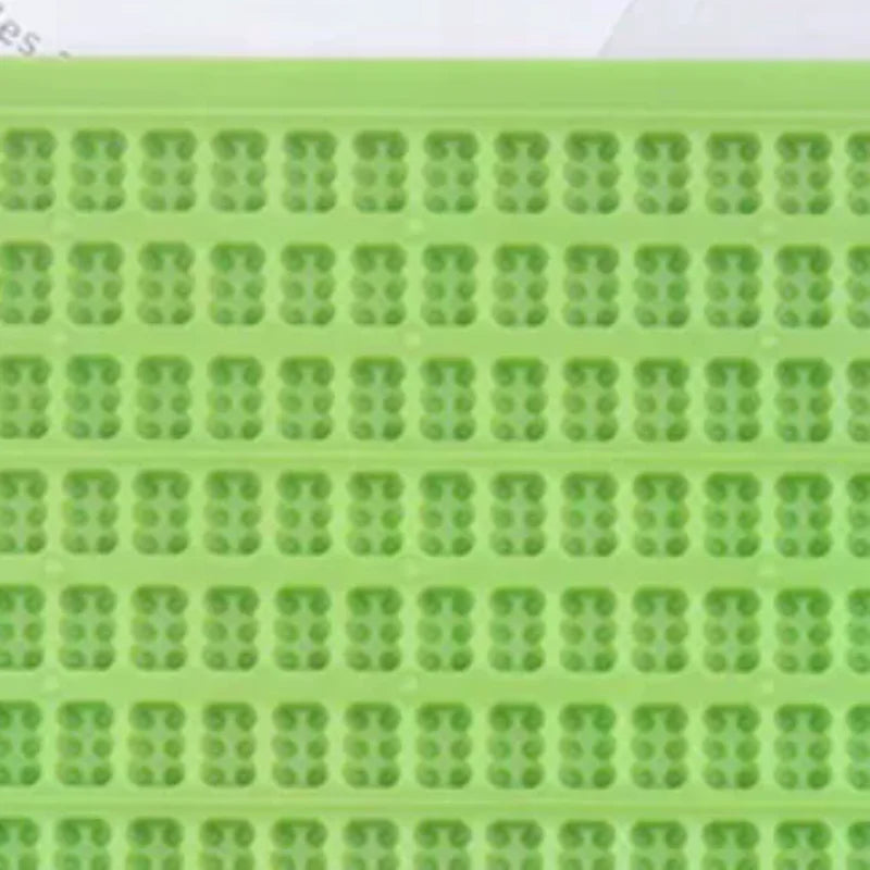 1Set 9 Lines 30 Cells Practical School Plastic Braille Portable Writing Slate With Stylus Oasis Select