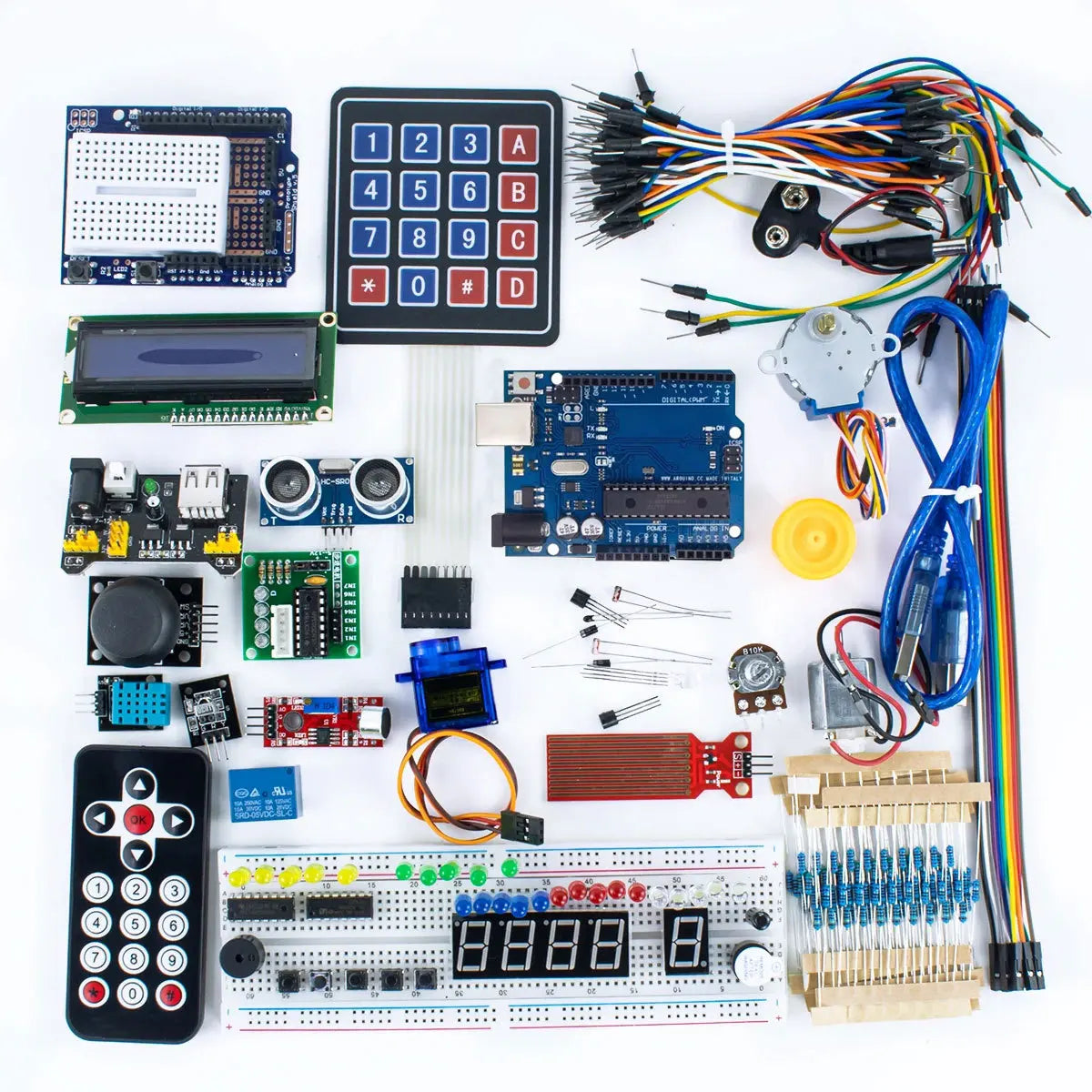 Versatile Development Board Kit R3 Variety Of Components Applications Super Starter For Arduino Learning For RFID Upgrade Parts Oasis Select UNO-Pro