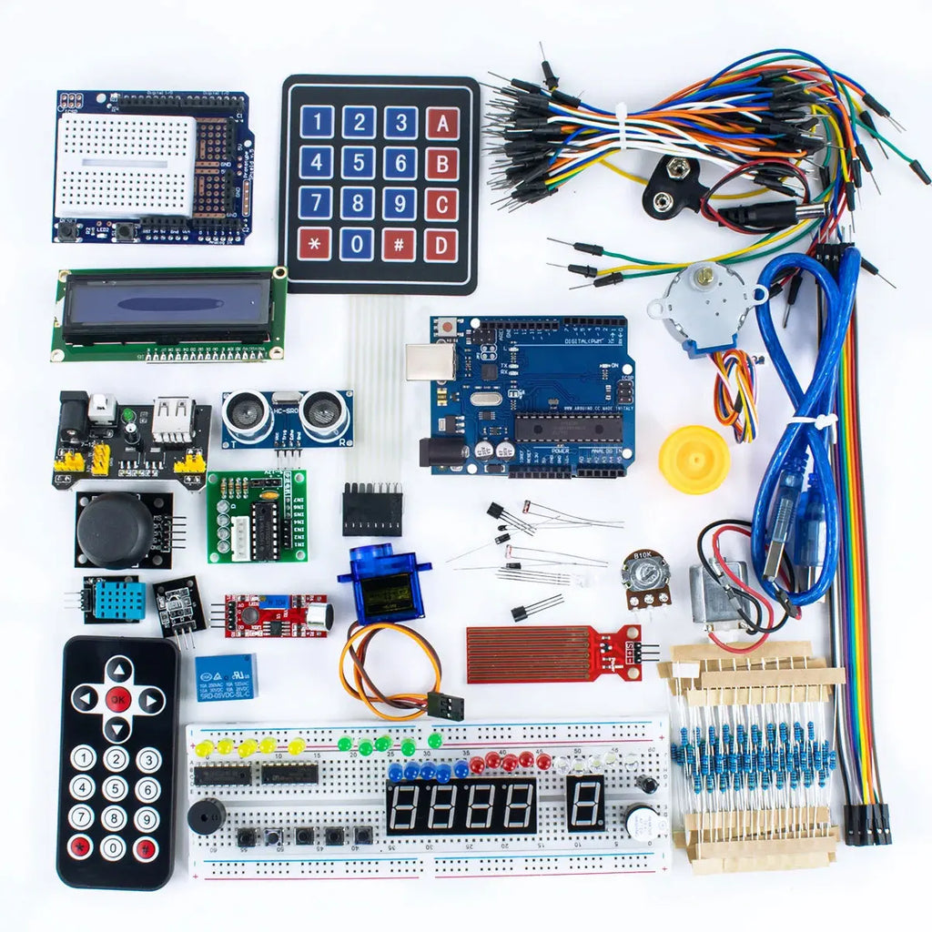 Versatile Development Board Kit R3 Variety Of Components Applications Super Starter For Arduino Learning For RFID Upgrade Parts Oasis Select UNO-Pro