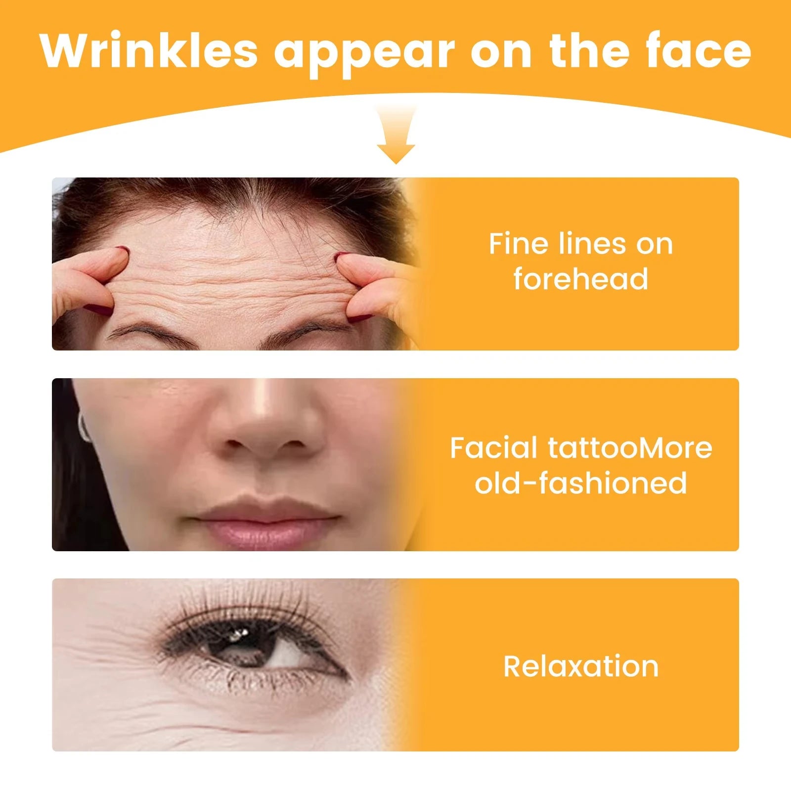 Forehead Nasolabial Eye Gel Patch Forehead Line Removal Anti Wrinkle Anti Sagging Skin Firming Mask Kojic Acid Collagen Patches Oasis Select