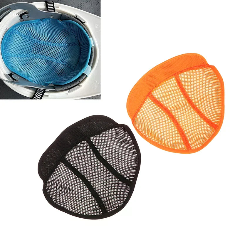Safety Cap Cooling Pad Sweat-absorbing Ventilation Head Protection Adult Helmet Insert Liner Breathable Mesh Sweat Band Oasis Select