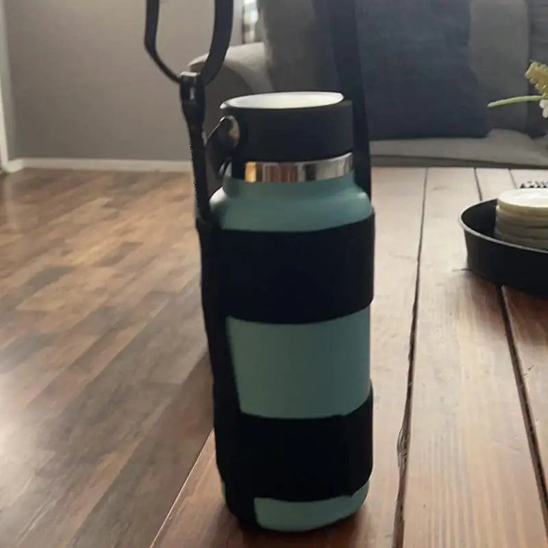 Easy to Install Water Bottle Carrier Sling Adjustable Strap Fits 18-32oz Wide Mouth Bottles for Daily Commute Outdoor Travel Oasis Select one size