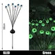 1PC Halloween Creepy Ghost Horror Ornament Glowing Skeleton Ground Plug Hands Set Warm Light Skeleton Decoration Street Lamp Oasis Select 6 led