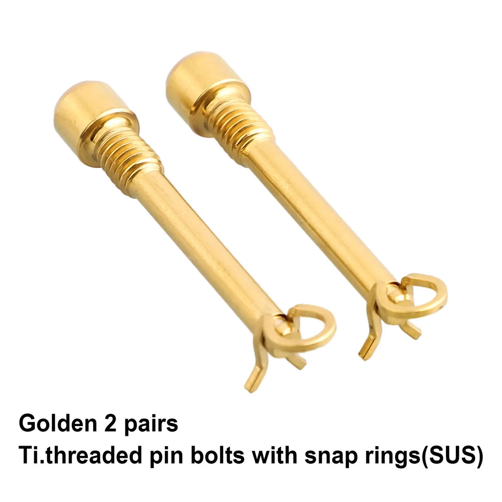 Newest Useful Hot Sale Practical Latch Bicycle Bolt Brake M4x26 Pin Screw 12*7*2cm Titanium 2-4N.M Accessories Oasis Select