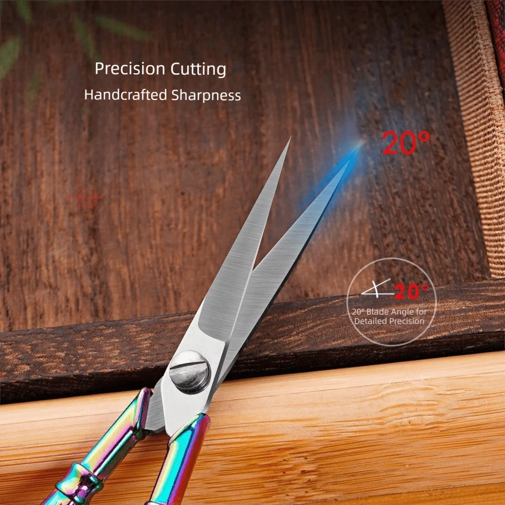 Retro Stainless Steel Tailor Scissors | Sharp Thread Cutter