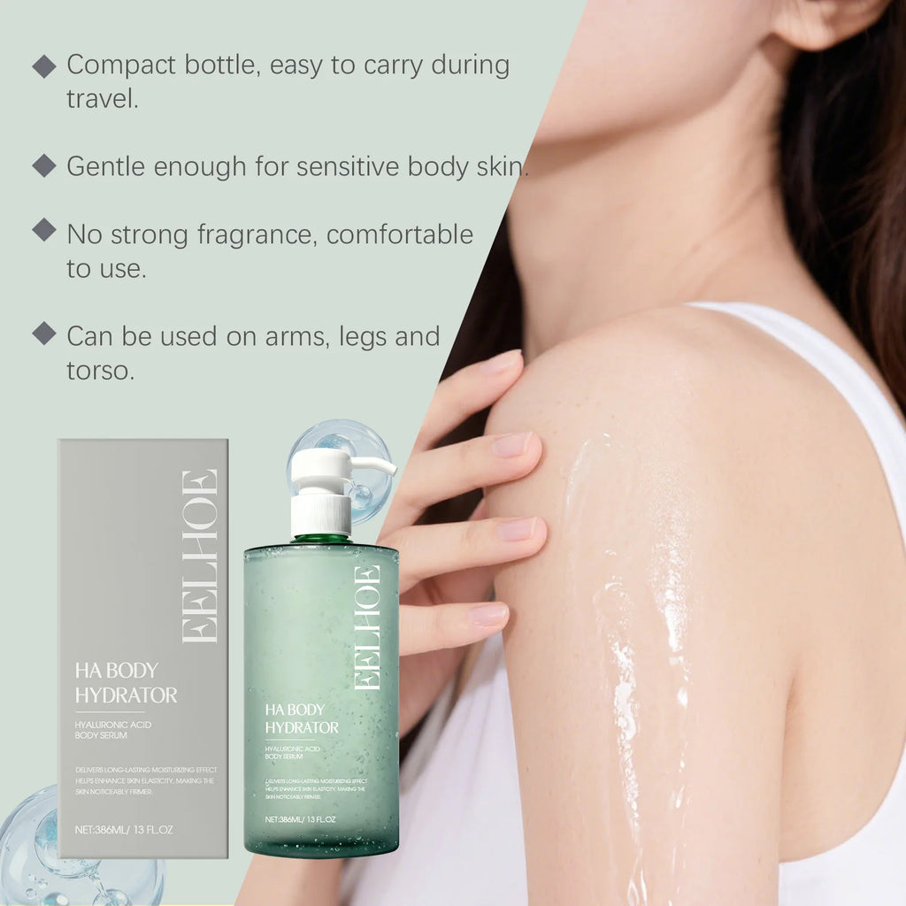 Eelhoe Hyaluronic Acid Body Serum – Firming & Moisturizing 386ml Body Serum Oasis Select