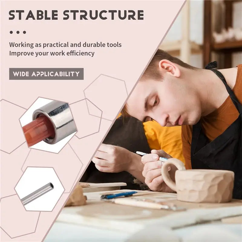 LIKE WISH Precision Tip Applicator Bottle Metal For Pottery Glaze Sliding Tail Pottery Glaze Squeeze Bottle For Clay Sup Oasis Select