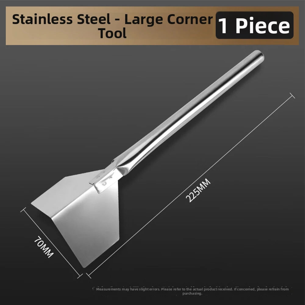 Stainless Steel 90° Corner Trowel – Drywall & Plastering Tool