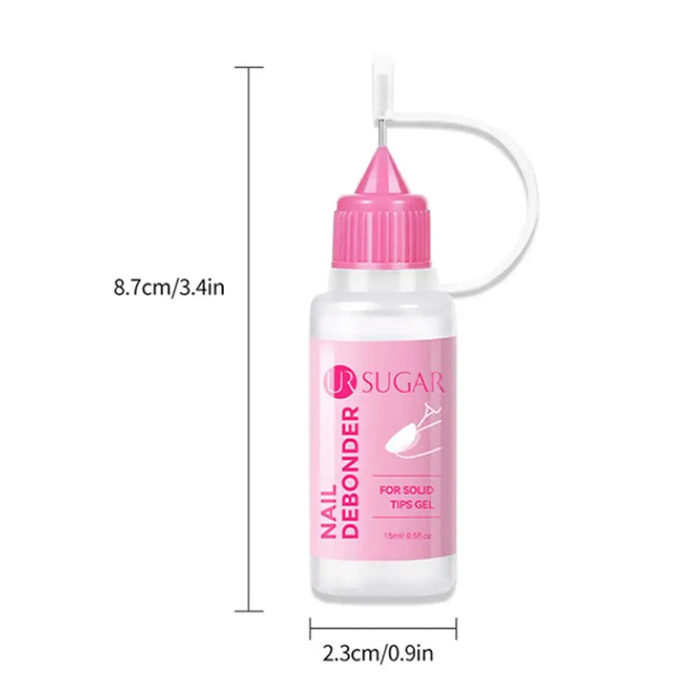 Nail Solid Gel Glue Remover & Debonder Fast Dissolve Liquid for Fake Tips Press On Nails, False Nails | Quick Manicure Tool Oasis Select