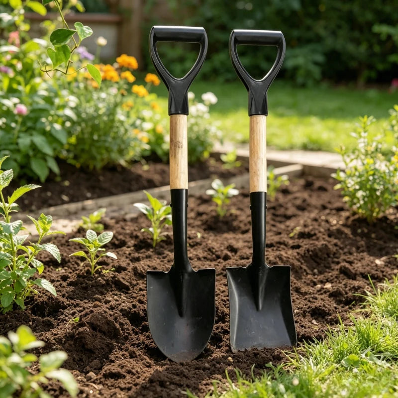 Universal D-shaped Shovel Grip Thickened Plastic Non-slip Handle Replacement for Snow Shovel Digging Rake Garden Tool Parts Oasis Select