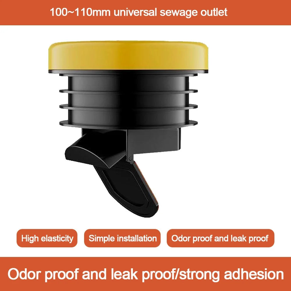 Toilet Flange Anti-Backflow Wax Seal Ring | Leak-Proof ABS