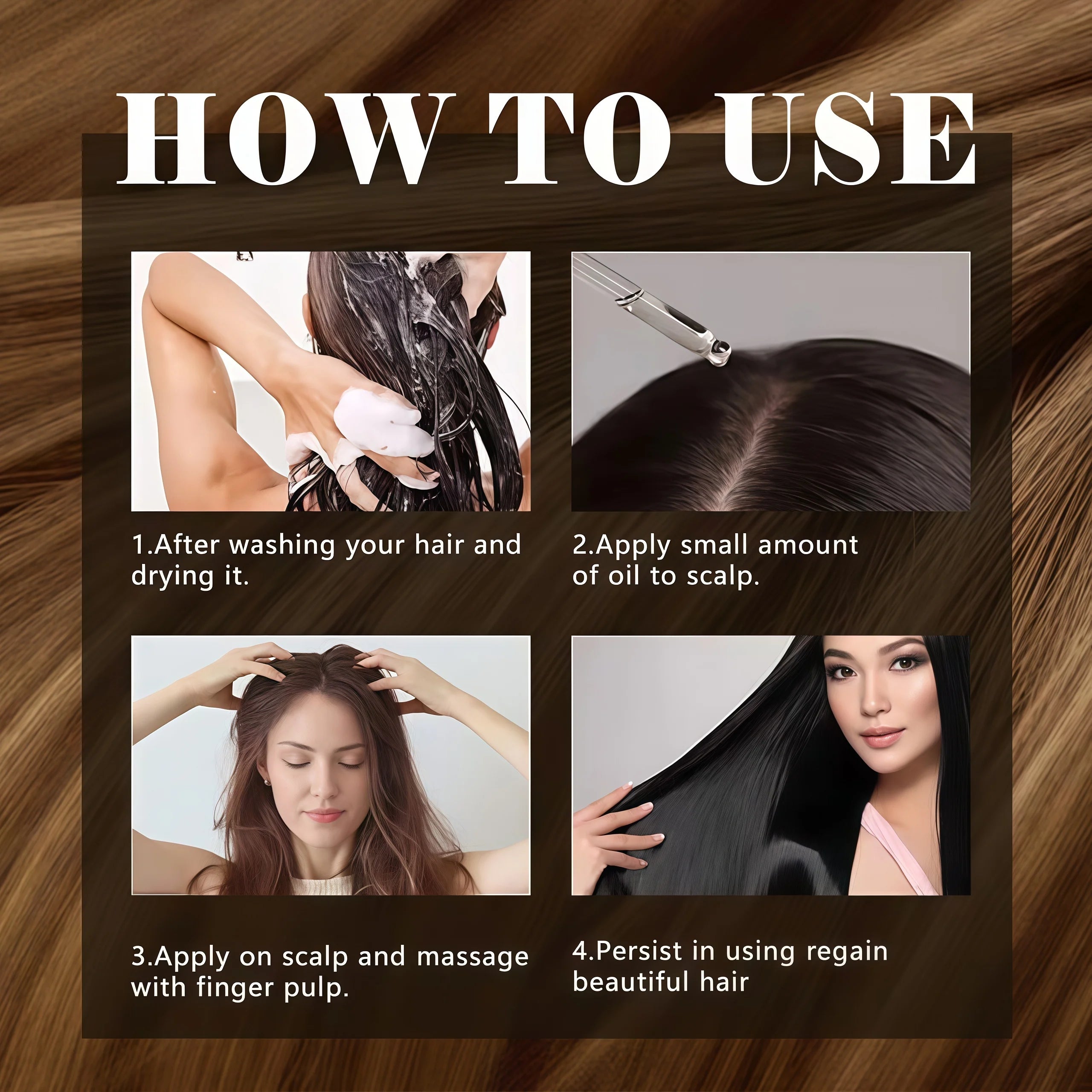 Biotin & Rosemary Hair Oil – Smooth, Moisturize & Add Shine