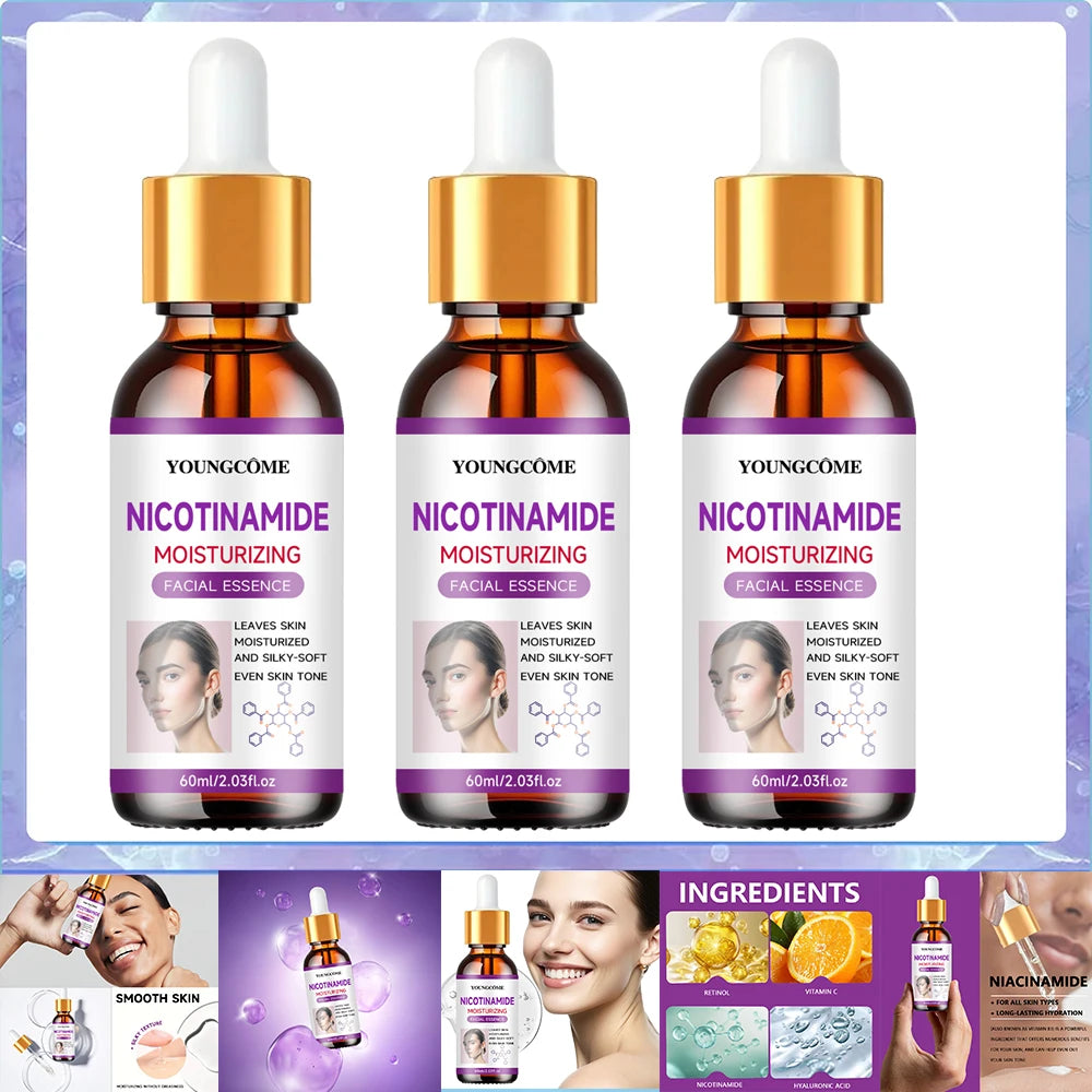 YOUNGCOME 24K Gold Niacinamide Face Serum | Hyaluronic Acid