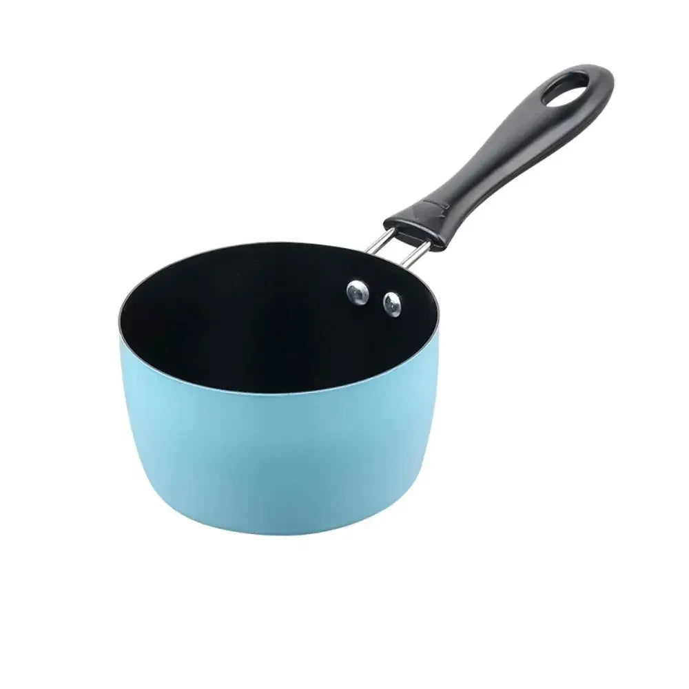 Universal Non Stick Milk Pan Small Capacity Mini Saucepan Deepened Snow Pan Baby Food Oasis Select blue-black