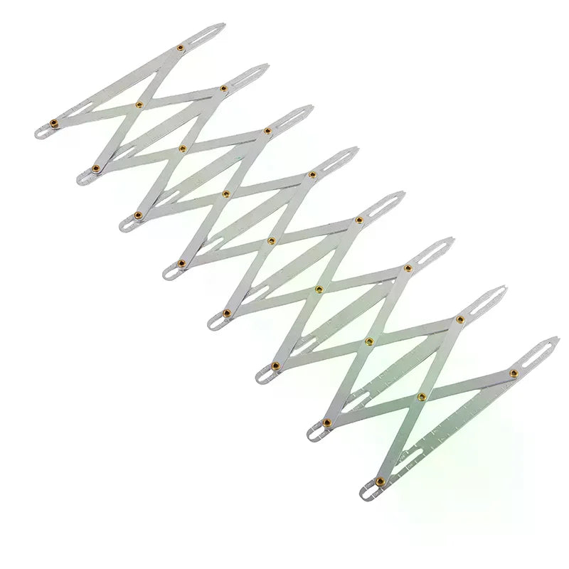 Buttonhole Spacer Expanding Crafting Guide Rule Sewing Gauge Equidistant Measuring Marking Tool for Grommet Button Holes Oasis Select