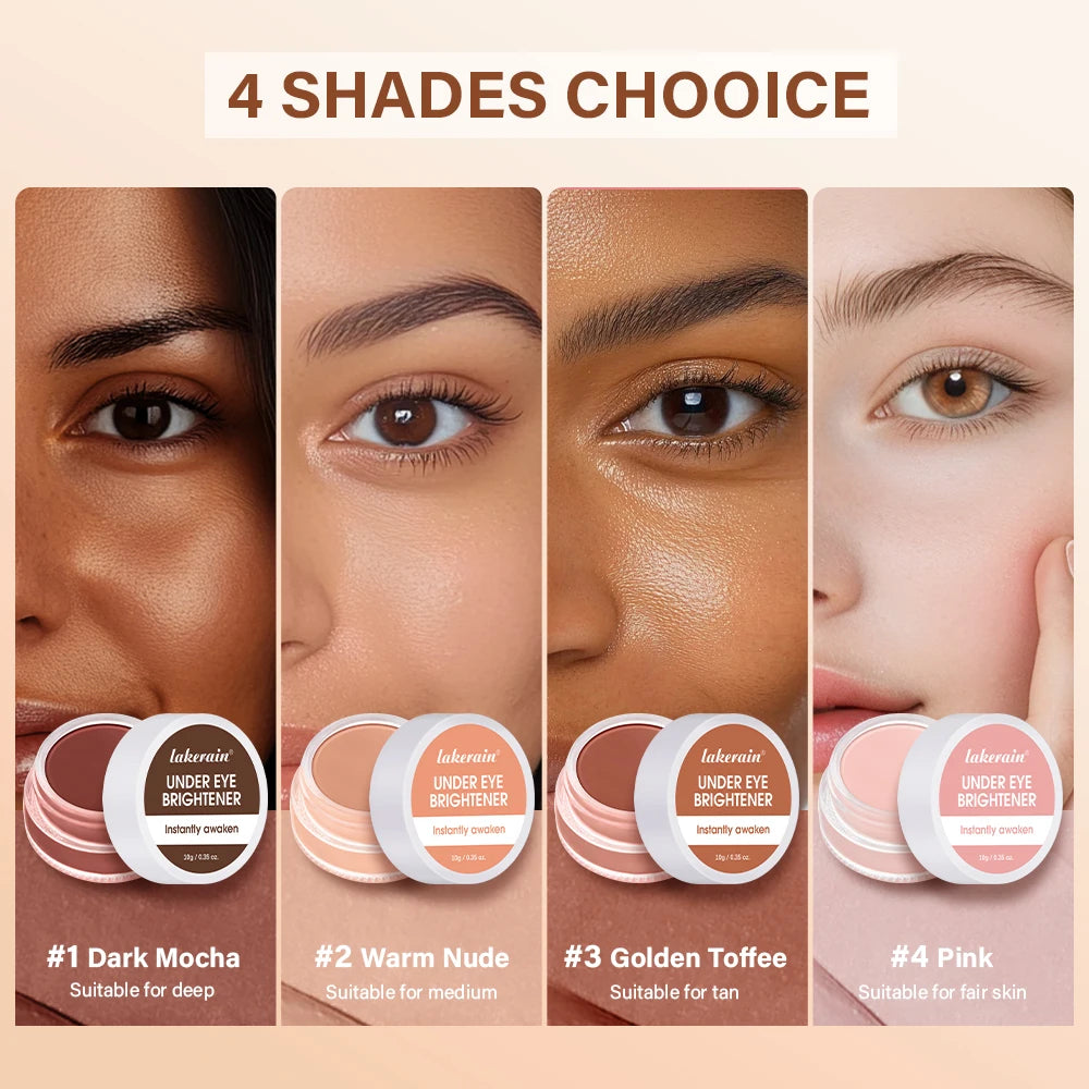 Under Eye Brightener Concealer Cover Anti Dark Circles Nourishing Light Texture Color Corrects & Brightens Concealer Eye Makeup Oasis Select