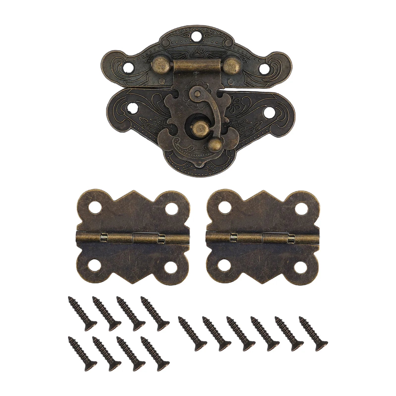 Home Improvement Bronze Cabinet Hinge Furniture Hasp Kits Stylish Hardware Versatile Hinge High-quality Zinc Alloy Oasis Select