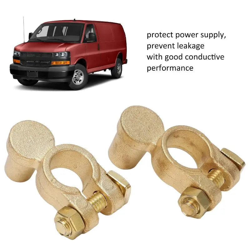 1 Pair Auto DIY Accessories SAE To JIS Car Battery Terminal Connector Positive Negative Top Post Battery Terminal Oasis Select