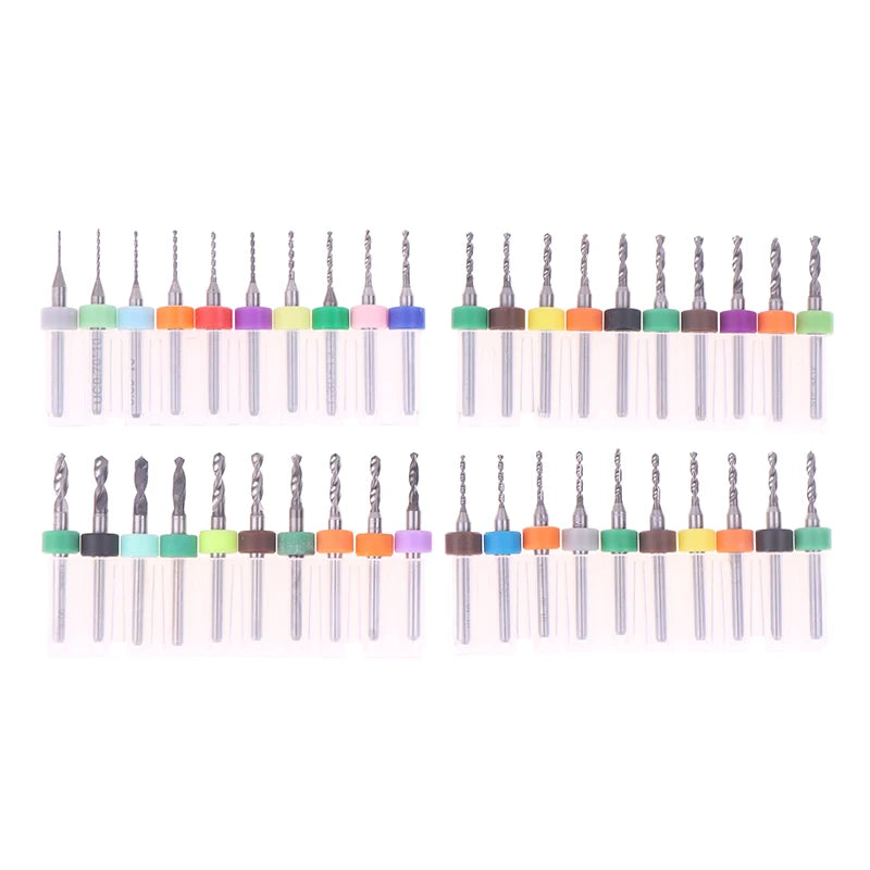Multi Specification PCB Drill Bit Micro Drill Bits Mini CNC Drilling Bit Set Print Circuit Board Drill Bit For PCB For Board Oasis Select