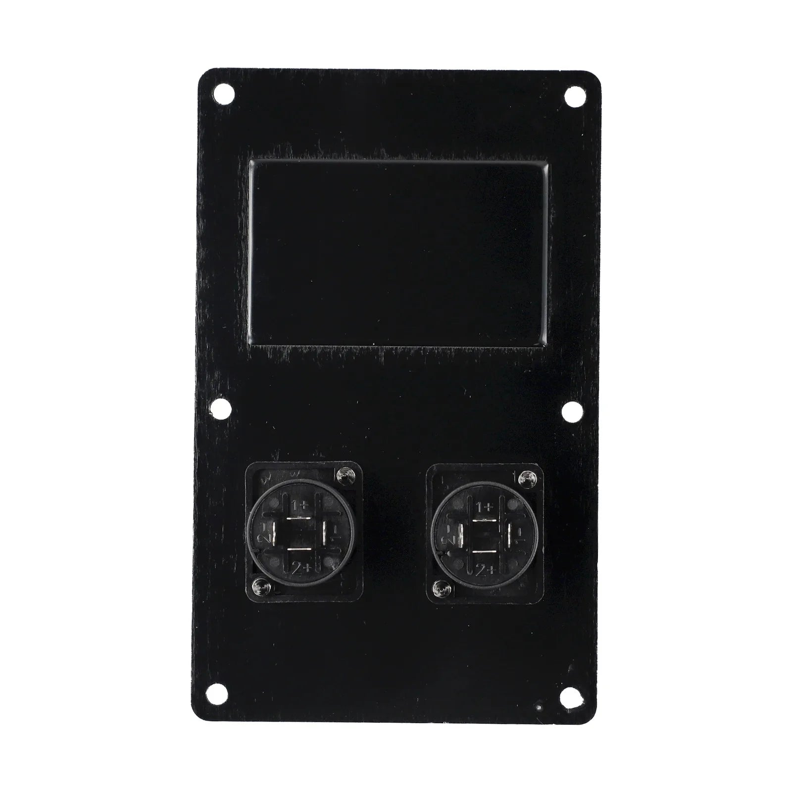 Aluminum Plate Socket Junction Box Back Panel High-quality Material Long-lasting Use Multiple Connections Sturdy Construction Oasis Select
