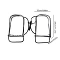 Handlebar Mittens Bicycle Gloves Water Resistant Tear Resistant Windproof Transparent Bicycle Handlebar Cover For Bikepacking Oasis Select transparent
