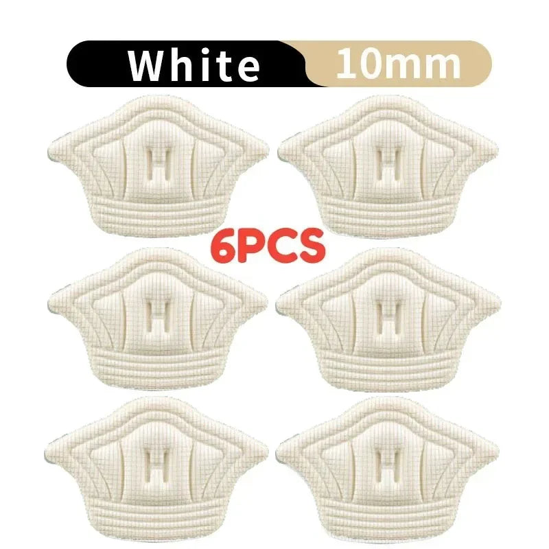 Insoles for shoes patch heel pads for sport shoes adjustable size feet pad insole heel protector back sticker Oasis Select 6pcsBeige10mm