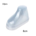 10Pcs Baby Shoe Stretcher Socks Display Stand Clear PVC Child Booties Showcase Support 8-11cm High Quanlity Oasis Select 8cm