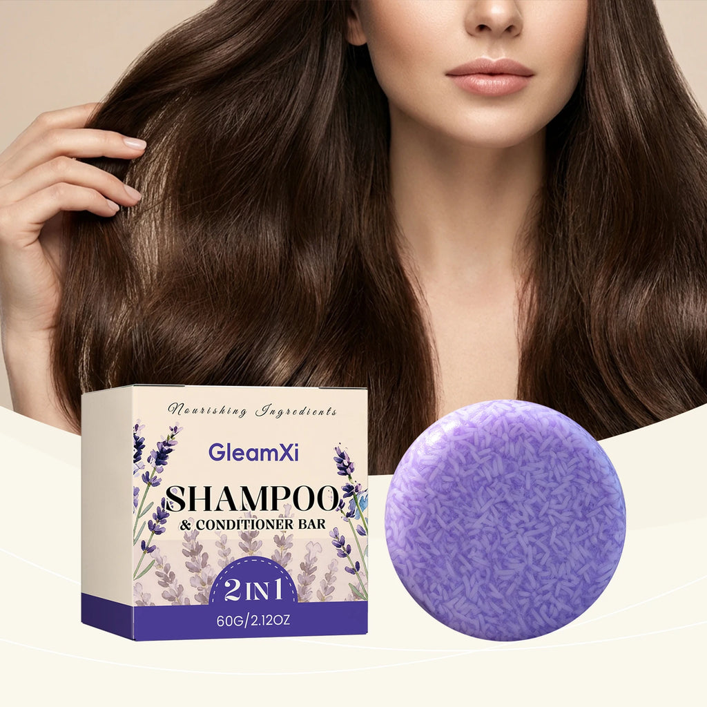 HOEGOA Lavender Shampoo Soap – Oil Control & Dandruff Bar Solid Shampoo Bar Oasis Select