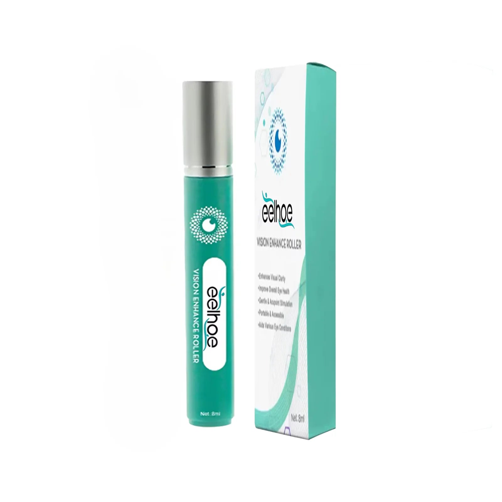 Eye Serum and Massage Roller to Relax the Eyes, Relieve Dryness and Fatigue, And Provide Eye Care Massage Eye Care Oasis Select 1pcs