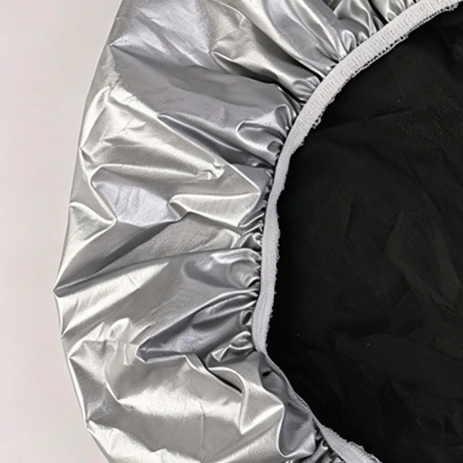 42cm Car Steering Wheel Sun Block Silver Coated Cloth Sun Shade Cover Auto Steering Wheel Sheath Sunscreen Insulation Accessorie Oasis Select