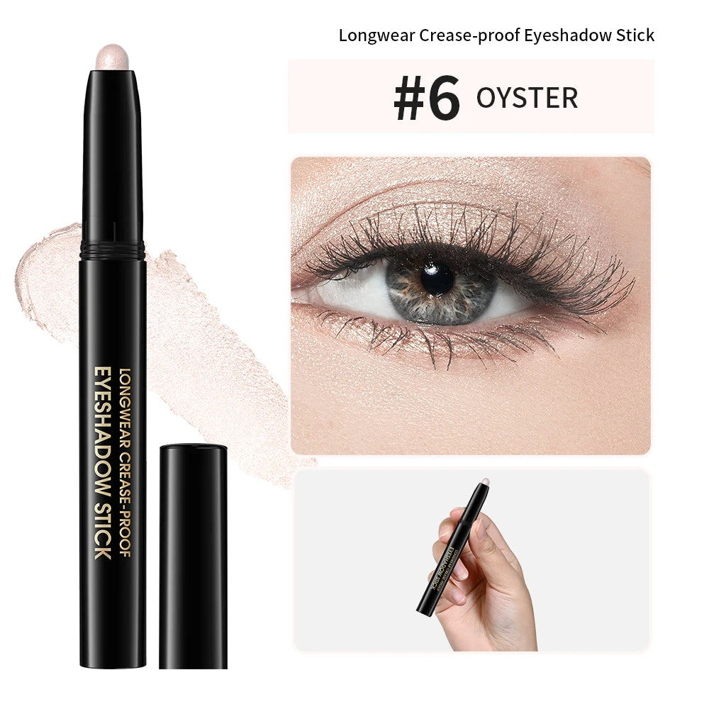 Pearlescent Glitter Eyeliner Pencil – 26 Shades, Waterproof