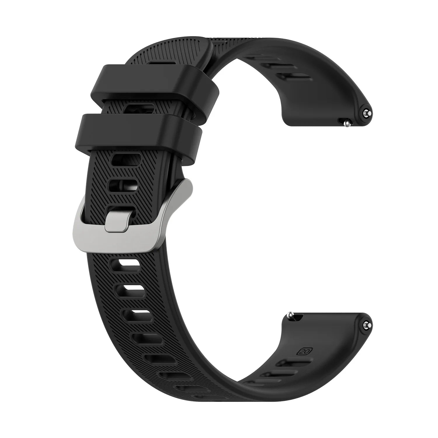 Silicone Band & Case for Garmin Forerunner 55 158 – 20mm Strap Watch Band & Case Oasis Select