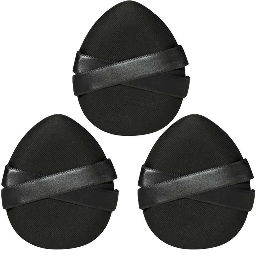 Black Makeup Sponge Powder Puff – Dry & Wet Foundation Applicator Makeup Applicator Sponge Oasis Select 3PCS