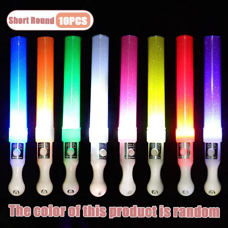 Glow Stick Star & Heart Light-Up Wand | Party Concert Baton
