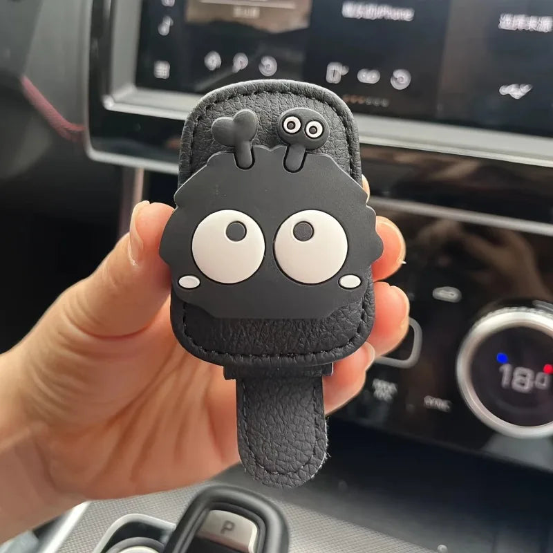 Car Glasses Clip Car Visor Storage Rack Multifunctional Creative Magnetic Car Sunglasses Holder Eye Glasses Case Oasis Select