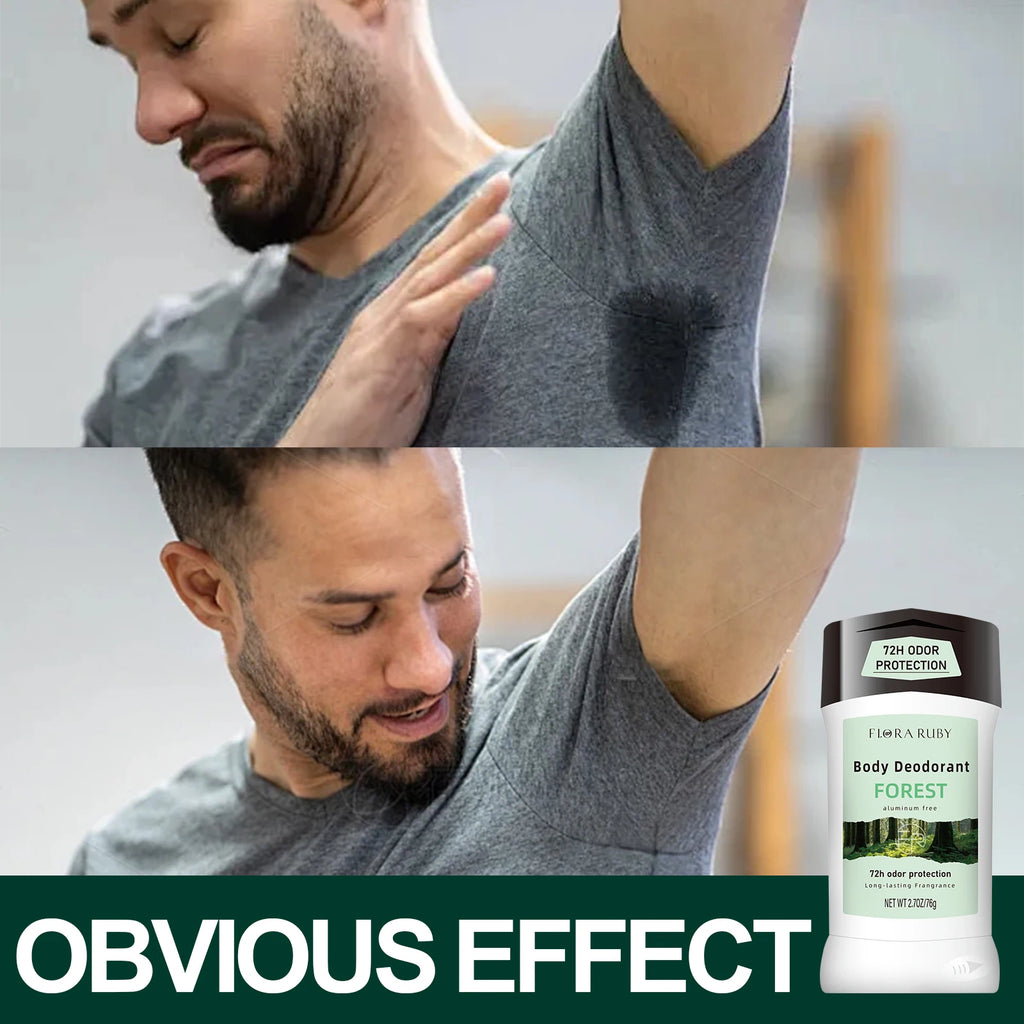 Underarm Odor Remove Cream, Deodorant Stick Whole Body Care, 72H Long Lasting Deodorizing & Anti Sweat Plant Scent Clean Cream Oasis Select