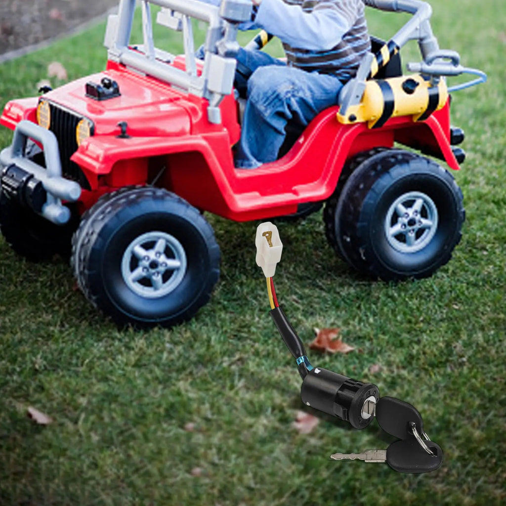 Children Electric Car Power Switch For Kid Electric Car Ride On Toy Car Key Switch Power Supply Key Start Switch With Key Oasis Select