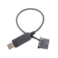 USB to 4-Pin PWM 5V–12V Boost Cable for PC Cooling Fans