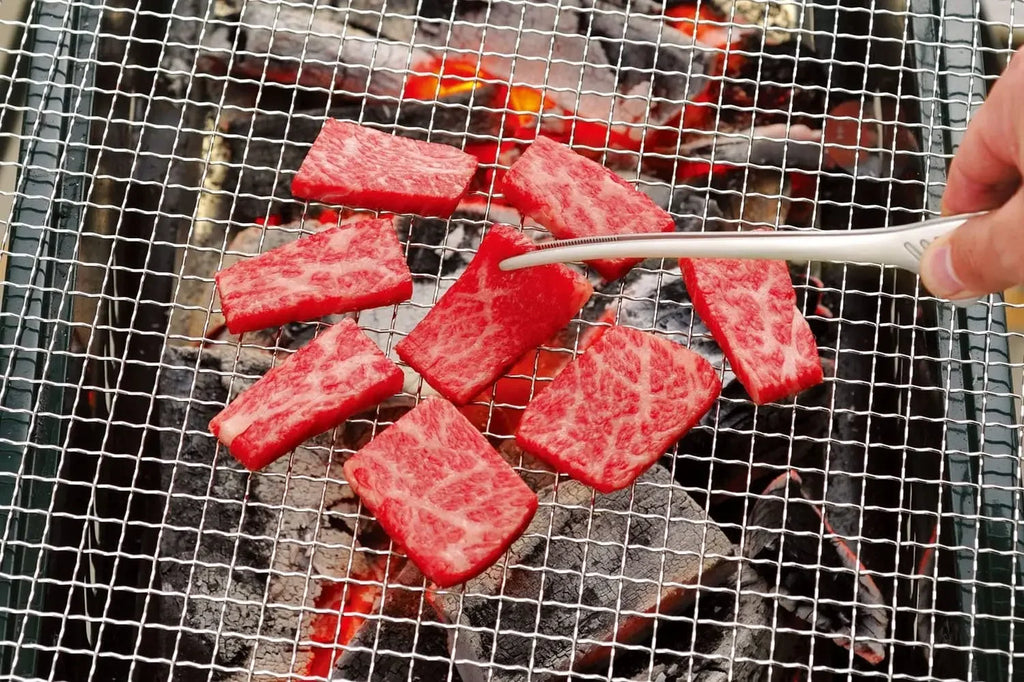 BBQ Non-Slip Tongs Stainless Steel Cooking Tongs Christmas BBQ Utensils For Food, Salad, Camping, Barbecue, Buffet Oasis Select
