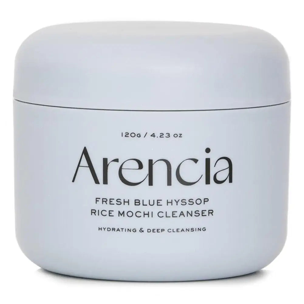 Arencia Green Rice Mochi Facial Cleanser 120g | Gentle & Deep Clean Facial Cleanser Oasis Select blue