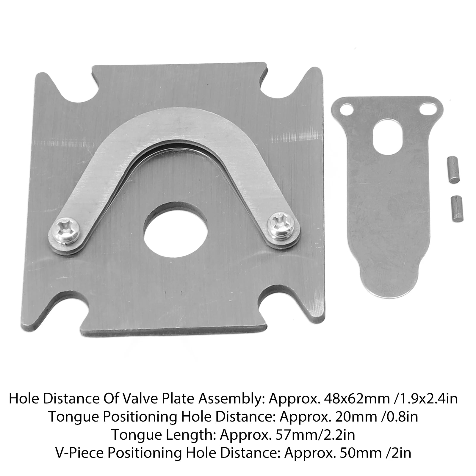 Valve Plate 1/2.5/3/4P Air Compressor Cylinder Head Air Compressor Replacement Hardware Air Compressor Air Pump Accessories Oasis Select