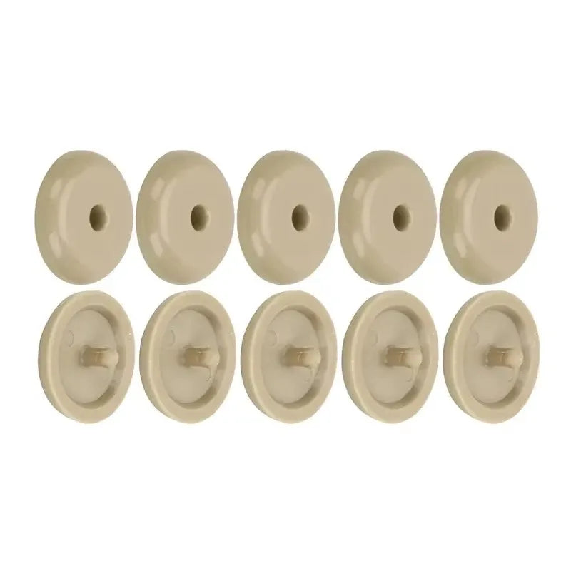 5-20pairs Car Safety Seat Belt Limit Buckle Clip Retainer Seatbelt StopButton Black Gray Beige Button Auto Interior Accessories Oasis Select 5pairs beige