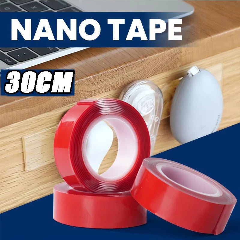 Double Powerful Sided Tape Transparent with HighTemperature Resistance No Marks Waterproof Acrylic Car Adhesion Strong Tape Oasis Select