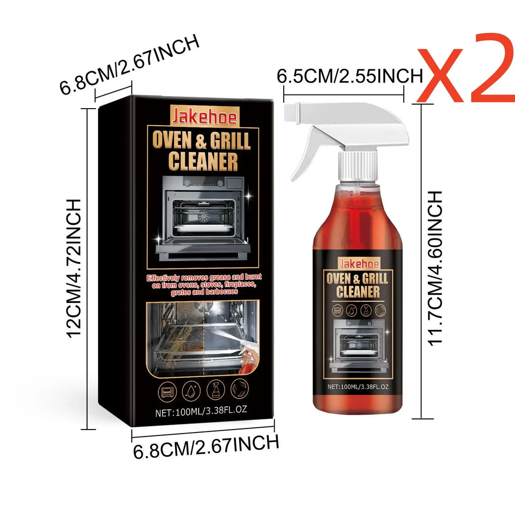 Stove Oven Foam Cleaner Quick Cleaning Inner Wall Dirt Grill Oil Stains Food Residues Unpleasant Odour Grease Stove Oven Cleaner Oasis Select 200ml boxed