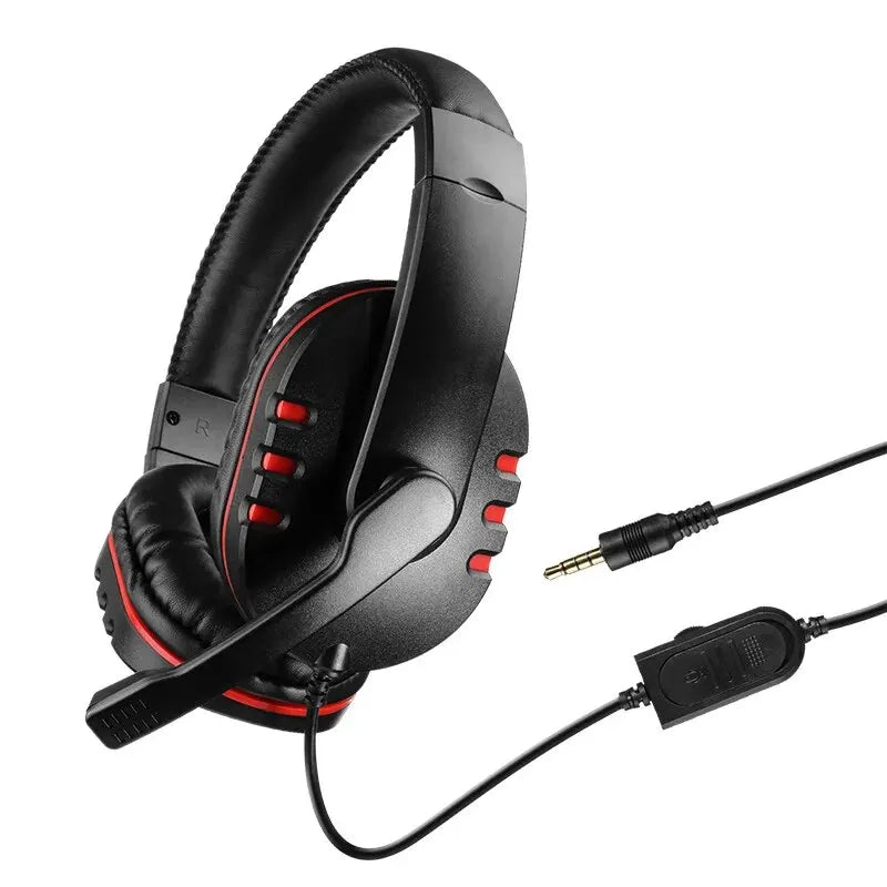 Headphones 3.5mm Wired Gaming Headset Earphones Music For PS4 Play Station 4 Game PC Chat Computer With Microphone Oasis Select