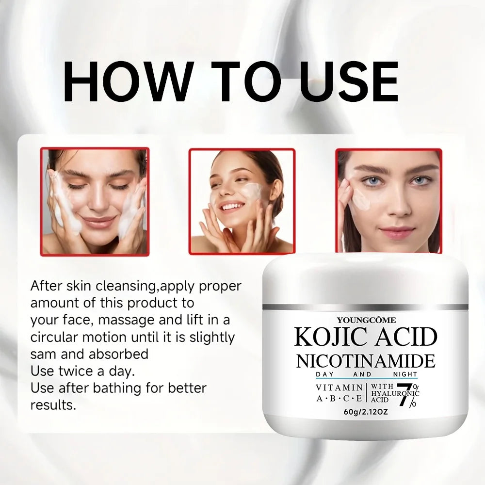 Kojic Acid & Collagen Face Cream – Brightening & Firming Brightening Face Cream Oasis Select