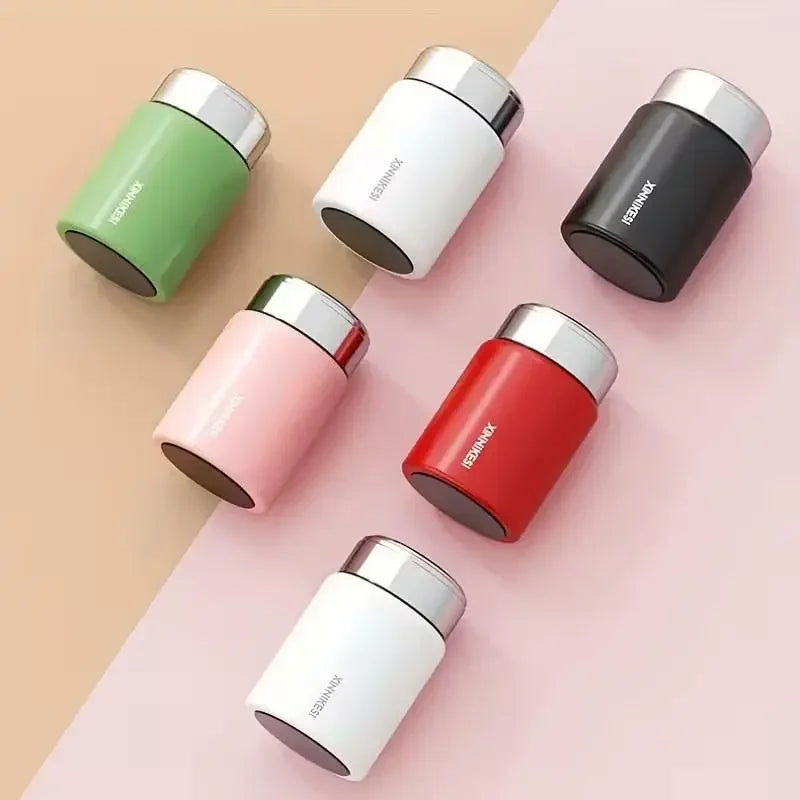 230ml Mini Stainless Steel 316 Thermos Mug Fashion Portable Pocket Vacuum Flask Coffee Tea Thermal Water Bottle Tumbler Oasis Select