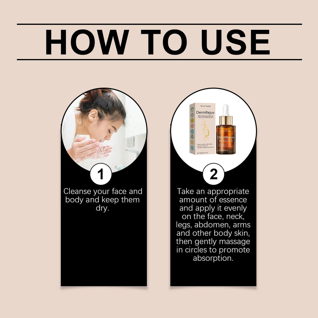 Skin Firming Essence Relieve Wri-nkles Anti Ag-ing Lighten Fine Lines Lifting Even Skin Tone Moisturizing Hydrating Facial Serum Oasis Select